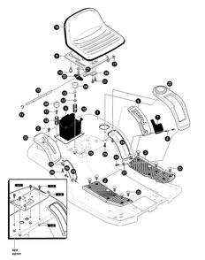 Part Location Diagram of 94069 Murray DISCONTINUED